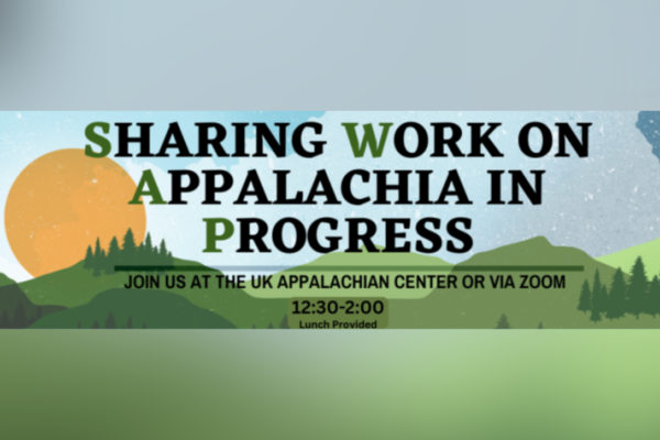 Sharing Work on Appalachian in Progress