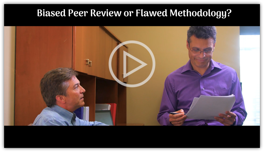 Biased peer review of flawed methodology 