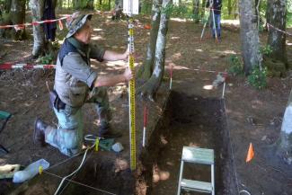 mapping the presumed sanctuary site