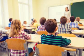 kids in a classroom