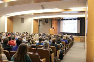 Dr. Cynda Ruston giving Nursing Presentation