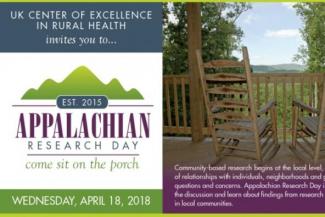 Appalachian Research Day flyer