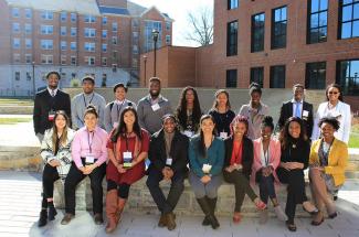 Student presenters at the KY-WV LSAMP symposium in March 2018