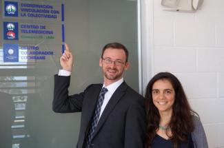 Photo of Dr. Eric Higgins and Dr. Bastos de Carvalho