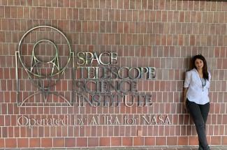 Photo of Maryam Dehganian at the Space Telescope Science Institute