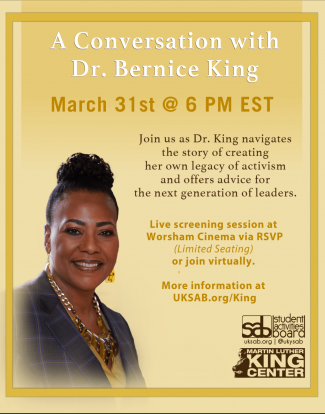 Bernice A. King - Chief Executive Officer - The King Center