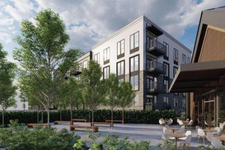 The complex will be named FIFTEEN51 Apartments, based on the address at 1551 Aristides Boulevard. Rendering courtesy of Cityscape Residential.