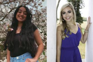 UK Libraries have named freshmen Isha Chauhan and Haley Shaver recipients of this year's Dean's Award for Excellence in Undergraduate Scholarship.