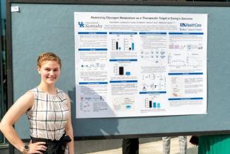 Bolton presented research as part of the Markey STRONG Scholars Program. Ben Corwin | Research Communications.