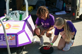The GEN-EV program teaches students engineering and team-based skills while they work on an exciting project: designing, building and racing an electric car.