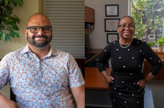 Alex Dixon, senior decision support analyst in the UK Office of Vice President for Research (OVPR), and Ateba Whitaker, lecturer in the Department of Management in the Gatton College of Business and Economics, received the appointments in August from Lexington Mayor Linda Gorton’s office.