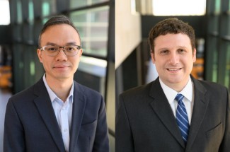 Markey Cancer Center researchers Ka-wing Fong and Eric Rellinger earned V Foundation awards to support their cancer research.