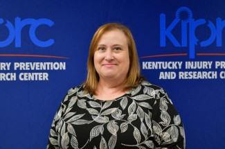 Dana Quesinberry is the associate director of the Kentucky Injury Prevention and Research Center (KIPRC). Photo by Linda Kim, UK College of Public Health.
