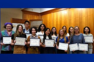 Fifteen undergraduate students were named winners of the 59th annual Oswald Research and Creativity awards. Photo by Triple Threat Media.