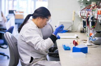 A study by Markey researcher Yadi Wu reveals a potential pathway for breast cancer drug development. Ben Corwin | UK Research Communications