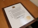 Proclamation document
