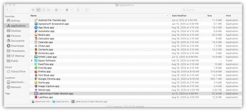 Folder Monitor - Finder