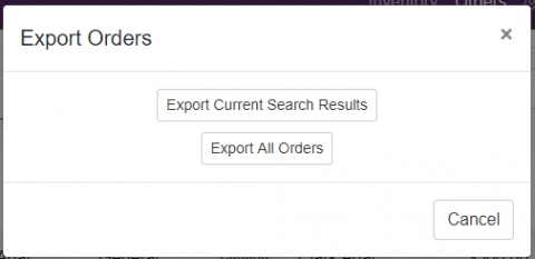 Export Confirmation