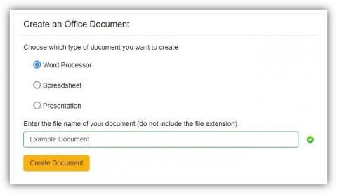 Create Office Document
