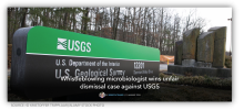 Whistleblowing microbiologist wins unfair dismissal case against USGS