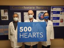 500 Heart Transplants