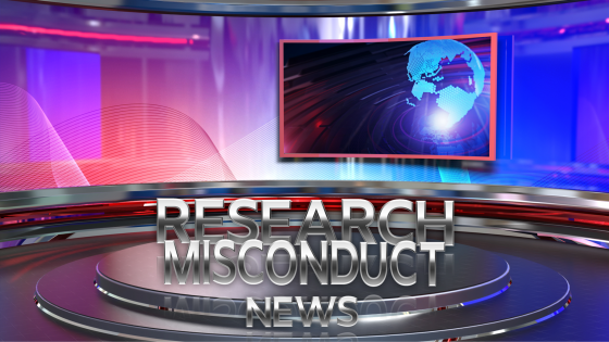 Research Misconduct News
